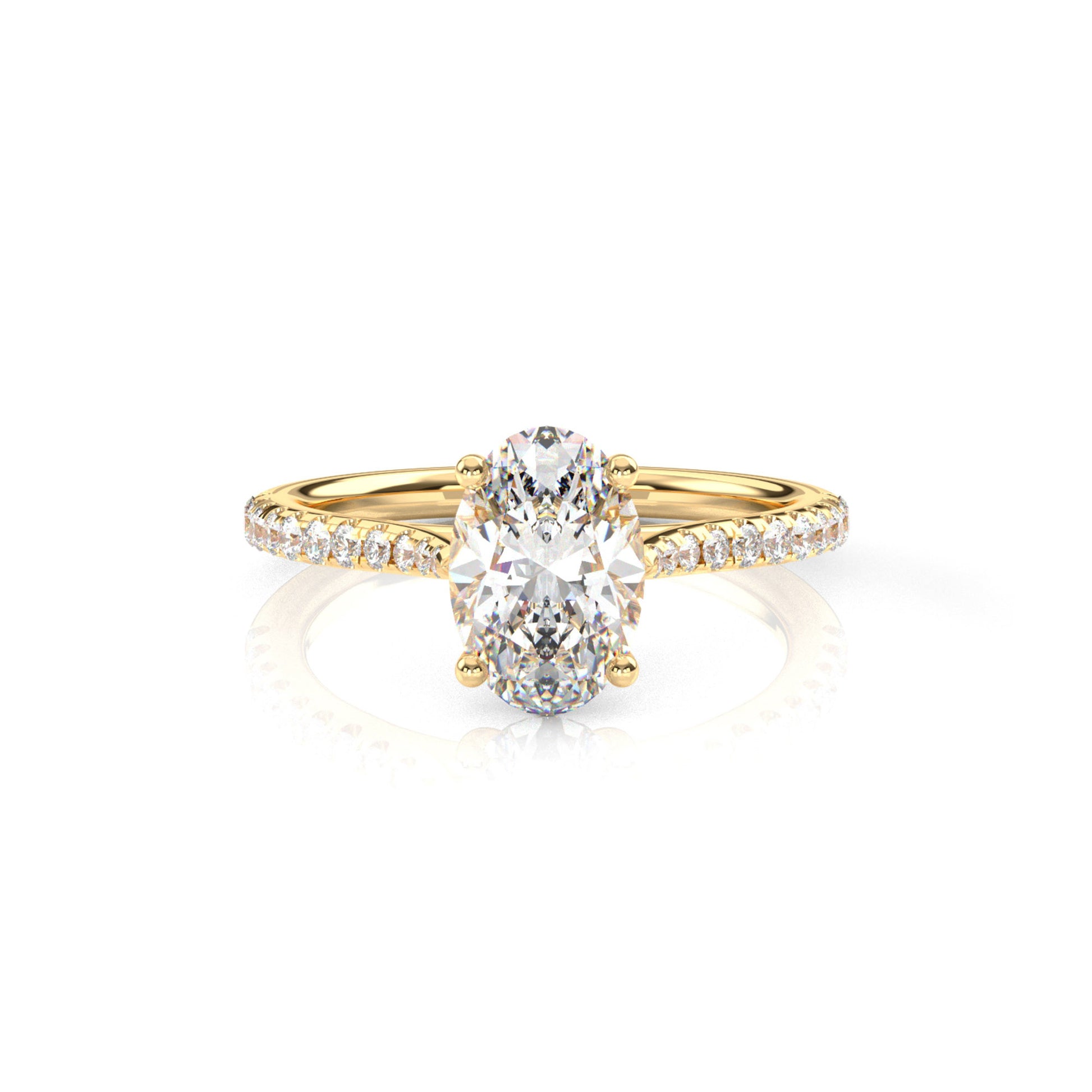 Diamond Size_1.5 carat | Style_With Diamonds | Precious Metal_Yellow Gold