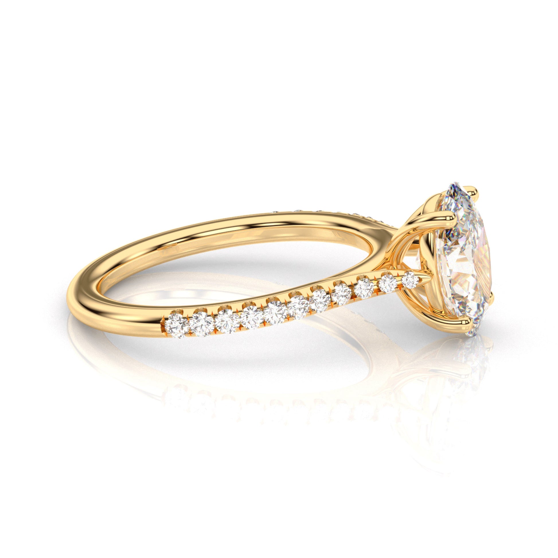 Diamond Size_1.5 carat | Style_With Diamonds | Precious Metal_Yellow Gold