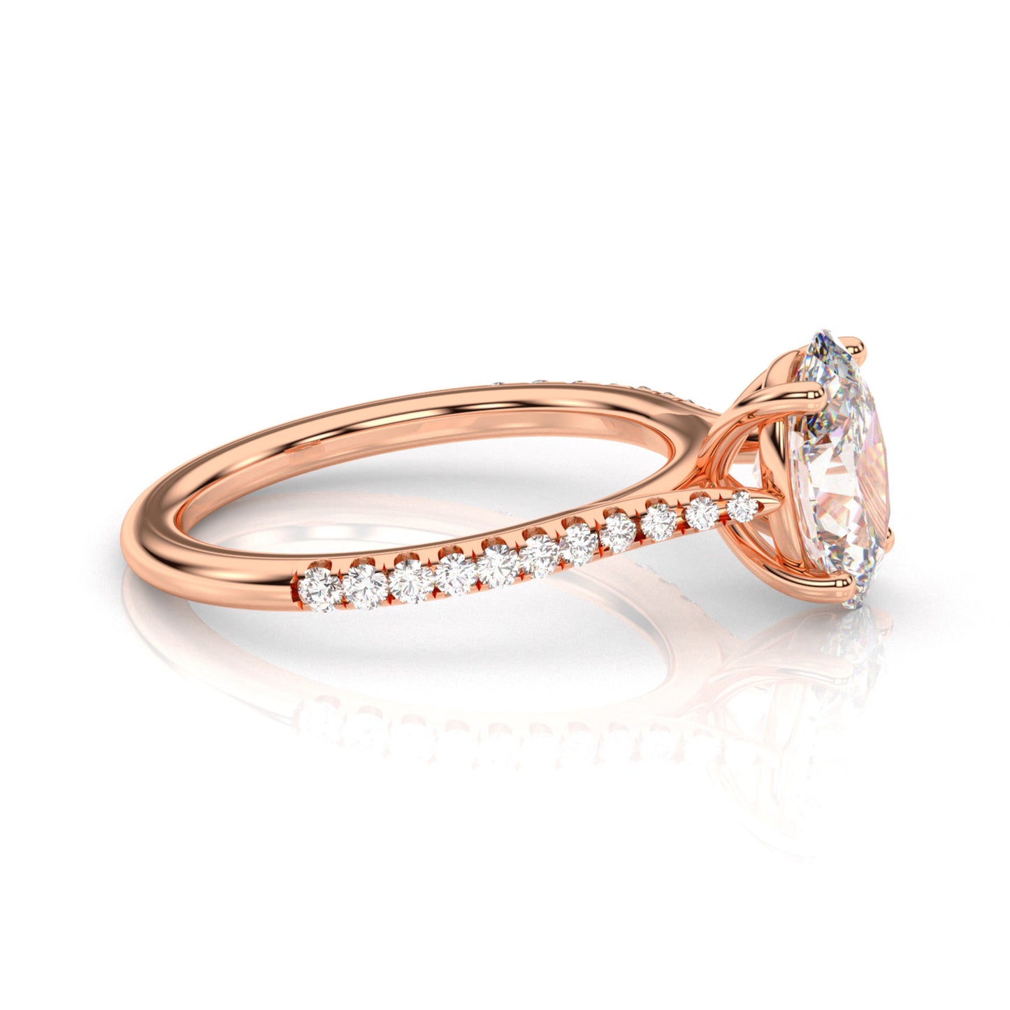 Diamond Size_1.5 carat | Style_With Diamonds | Precious Metal_Rose Gold