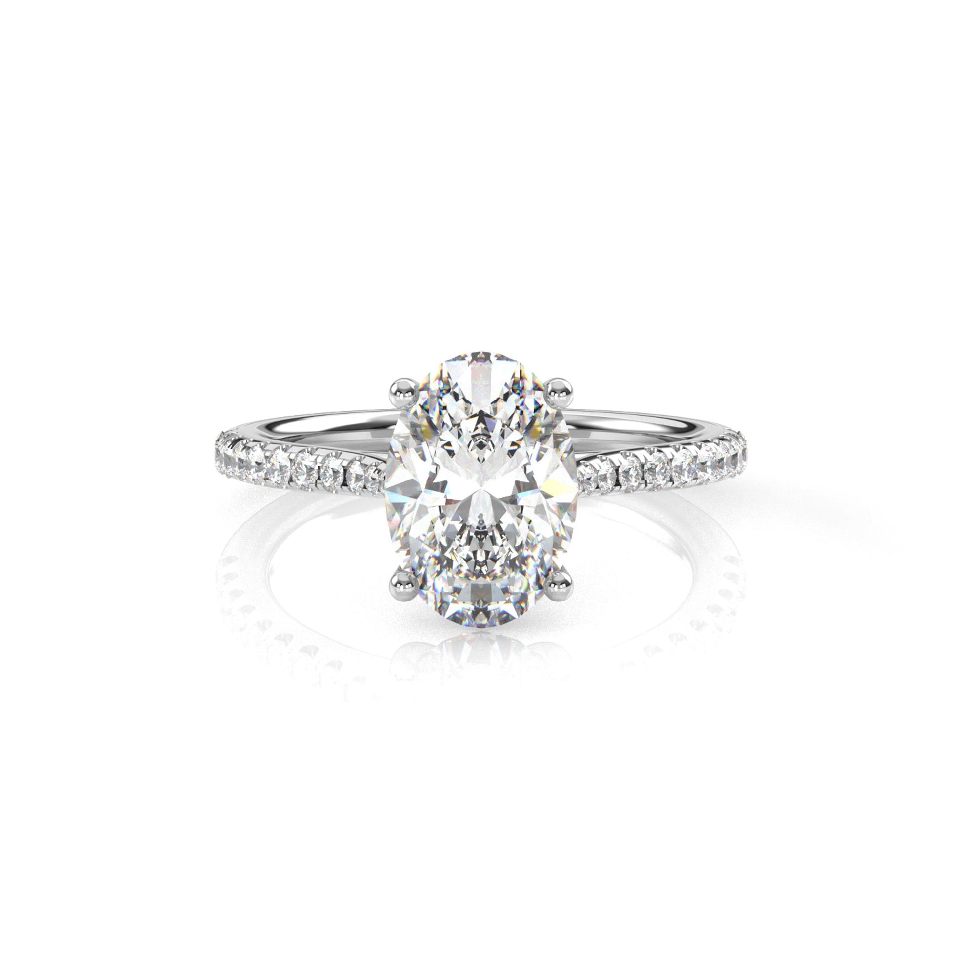 Diamond Size_2 carat | Style_With Diamonds | Precious Metal_White Gold