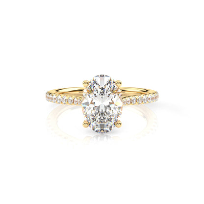 Diamond Size_2 carat | Style_With Diamonds | Precious Metal_Yellow Gold