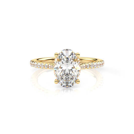 Diamond Size_2 carat | Style_With Diamonds | Precious Metal_Yellow Gold