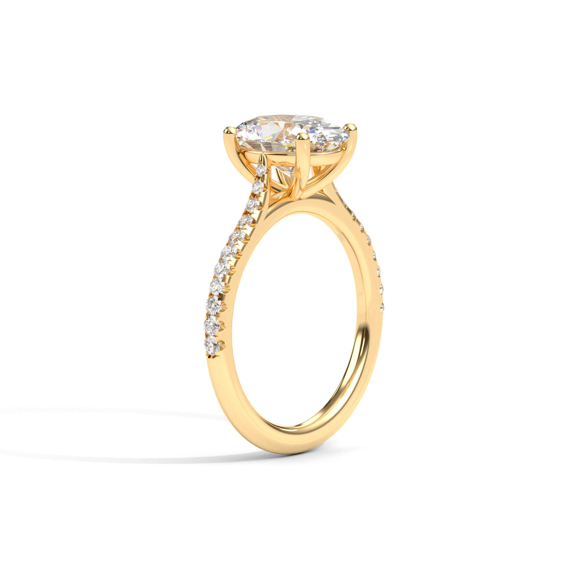 Diamond Size_2 carat | Style_With Diamonds | Precious Metal_Yellow Gold