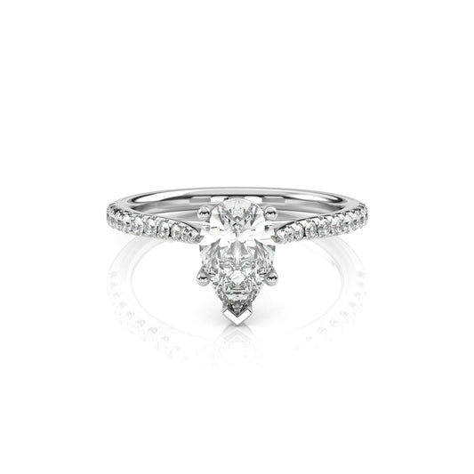 Diamond Size_1 carat | Style_With Diamonds | Precious Metal_White Gold