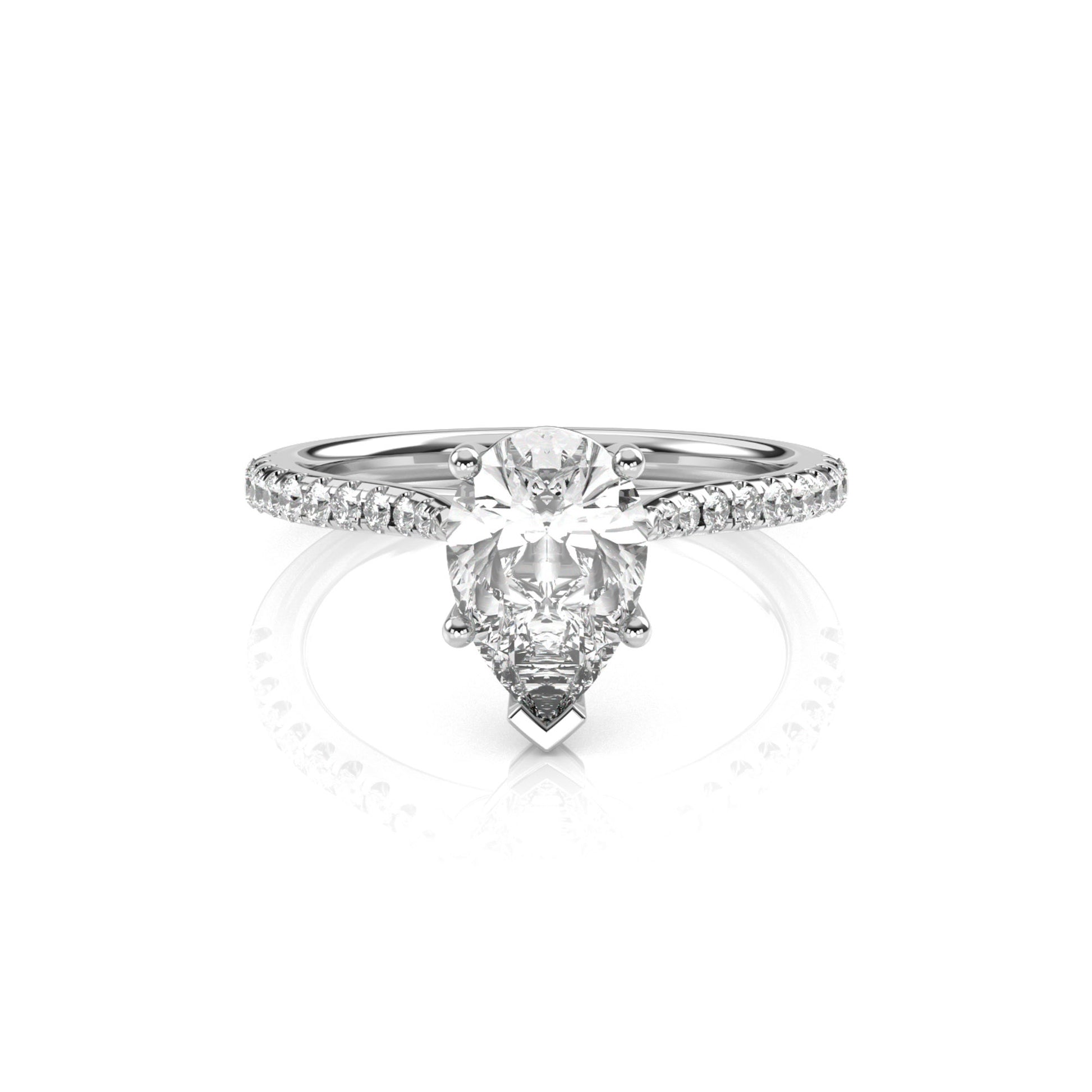 Diamond Size_1.5 carat | Style_With Diamonds | Precious Metal_White Gold
