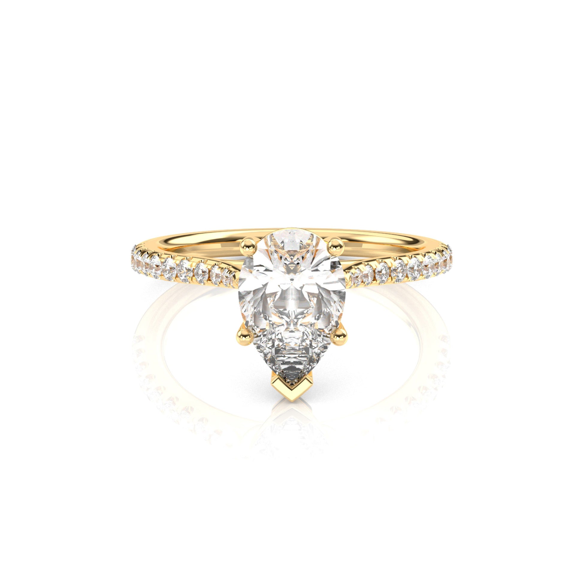 Diamond Size_1.5 carat | Style_With Diamonds | Precious Metal_Yellow Gold
