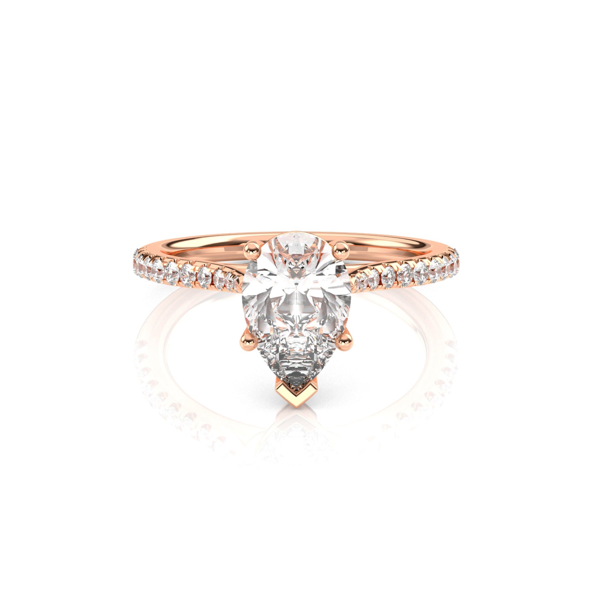 Diamond Size_1.5 carat | Style_With Diamonds | Precious Metal_Rose Gold