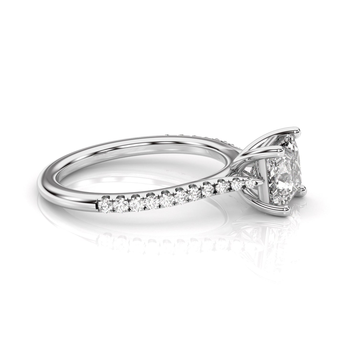 Diamond Size_1.5 carat | Style_With Diamonds | Precious Metal_White Gold