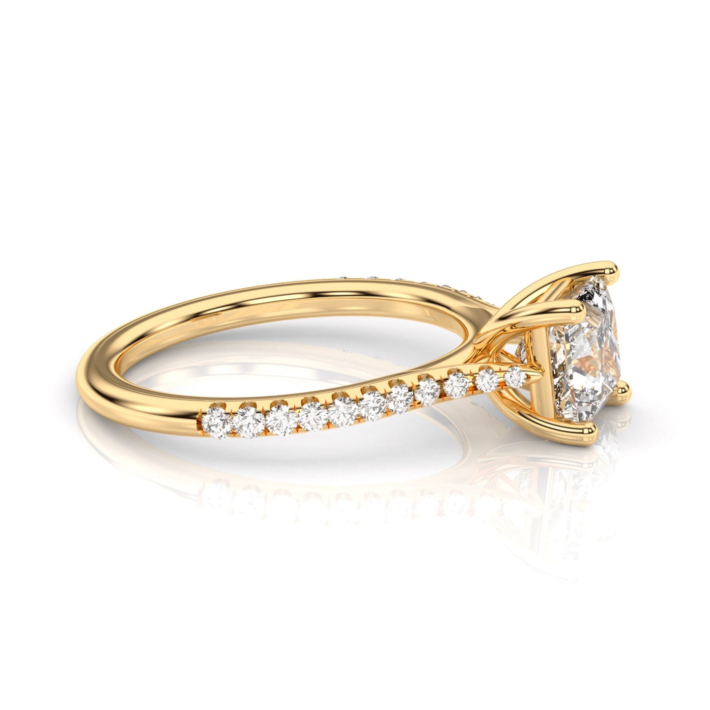 Diamond Size_1.5 carat | Style_With Diamonds | Precious Metal_Yellow Gold