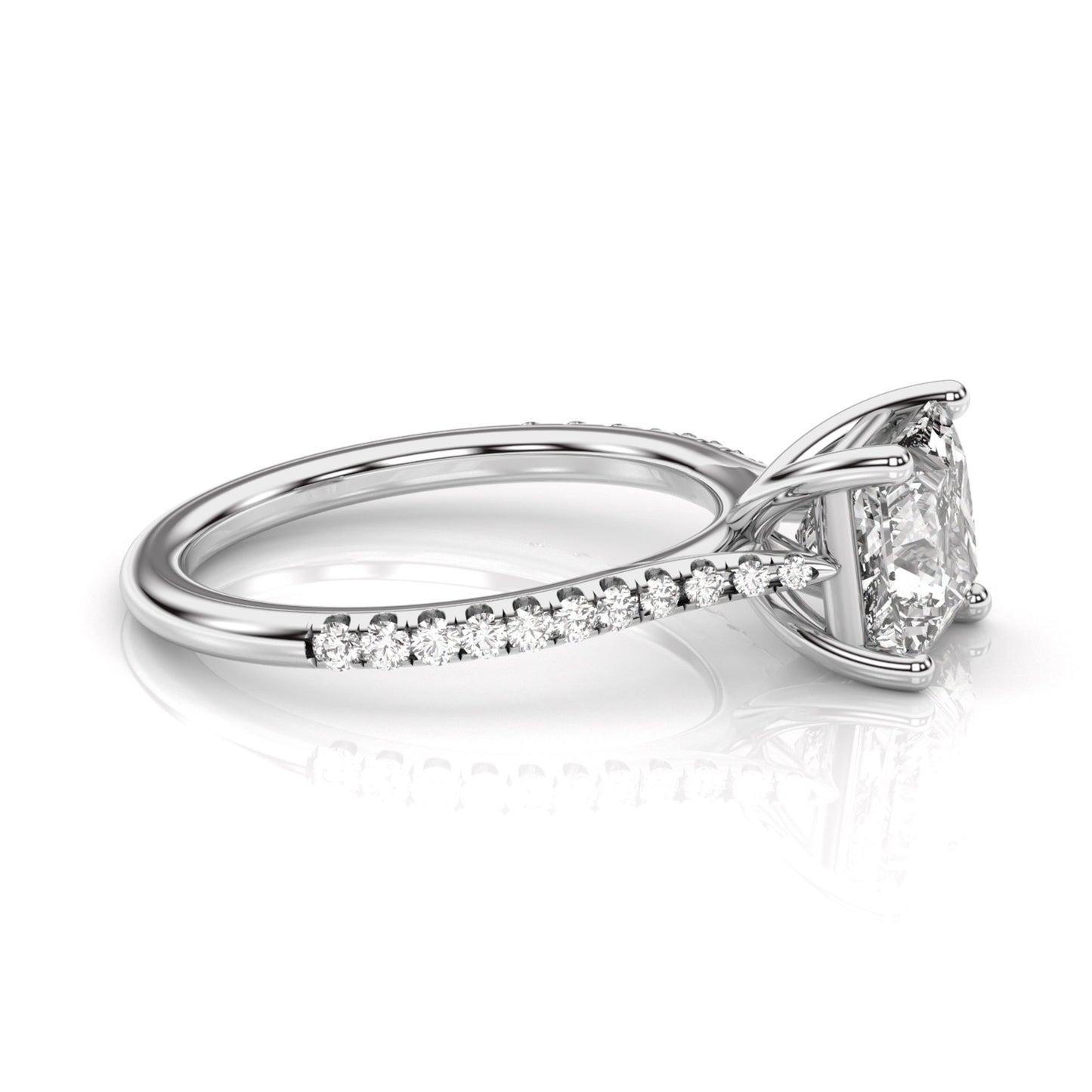 Diamond Size_2 carat | Style_With Diamonds | Precious Metal_White Gold