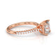 Diamond Size_2 carat | Style_With Diamonds | Precious Metal_Rose Gold