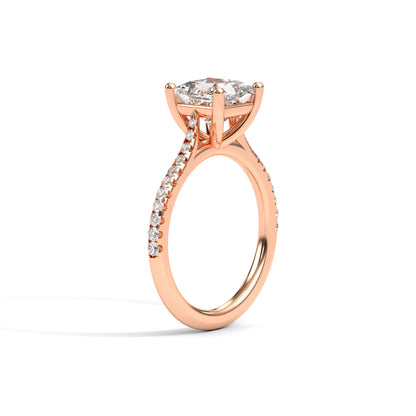 Diamond Size_2 carat | Style_With Diamonds | Precious Metal_Rose Gold