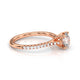 Diamond Size_1 carat | Style_With Diamonds | Precious Metal_Rose Gold