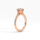 Diamond Size_1 carat | Style_With Diamonds | Precious Metal_Rose Gold